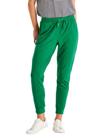 Betty Basics heidi track pant meadow green