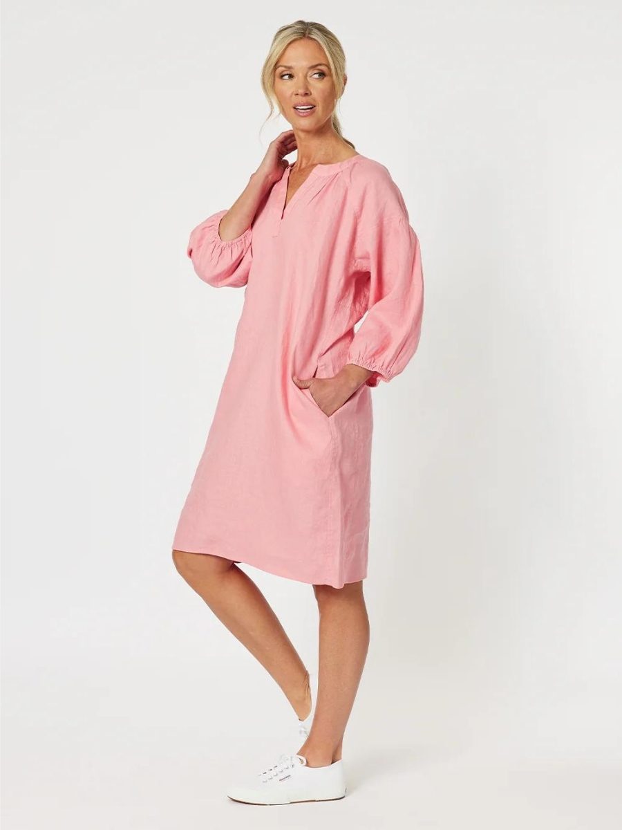 Gordon Smith Judy Linen Dress 46212 - Image 3