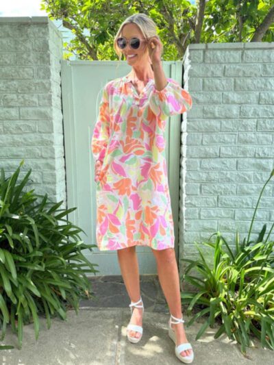 Gordon smith florida keys dress multi floral