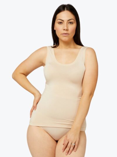 Tani Scoop Tank Nude