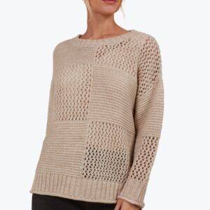 Luna Knit Jumper in Canvas