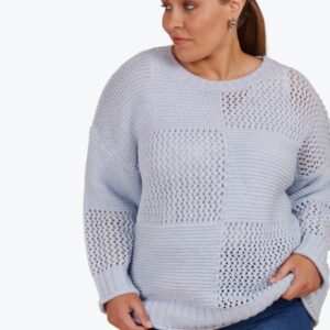 Luna Knit Jumper in Sky