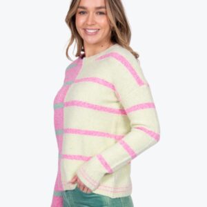 Bella Striped Colour Block Pullover FB5432 - Image 12