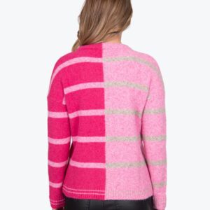Bella Striped Colour Block Pullover FB5432 - Image 9
