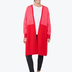 Haven Cypress Cardigan in Chilli/Pink