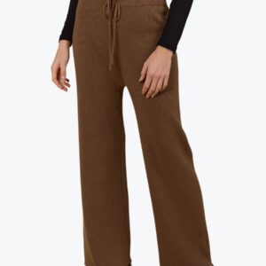 Isle of Mine Tala Knit Pant in Toffee