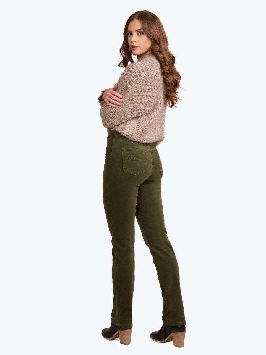 Vassalli Slim Leg Cord Pull On - Image 2