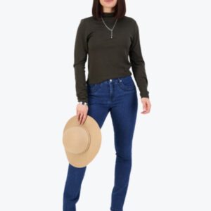 Vassalli Slim Leg Full Length Jean - Image 2