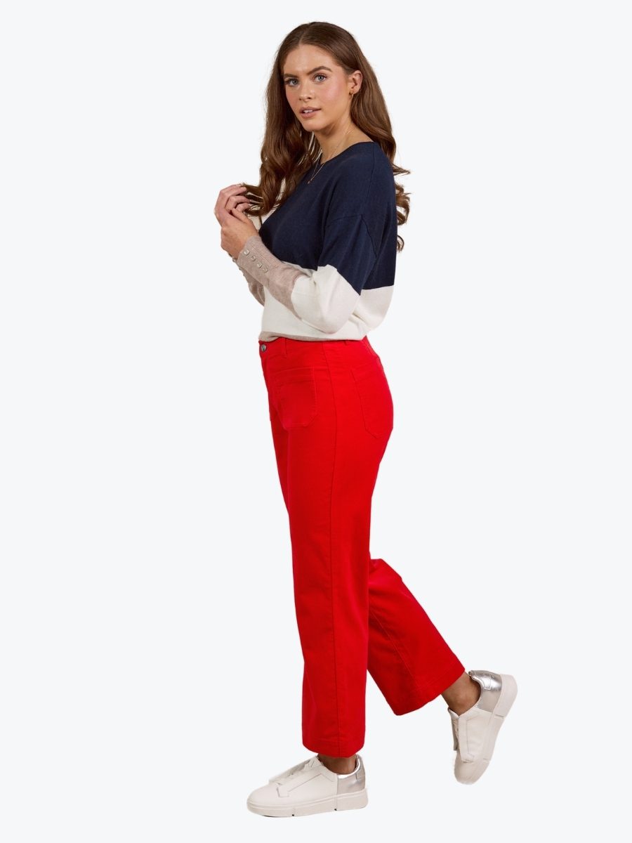 Vassalli Wide Leg Ankle Grazer Cord - Image 2