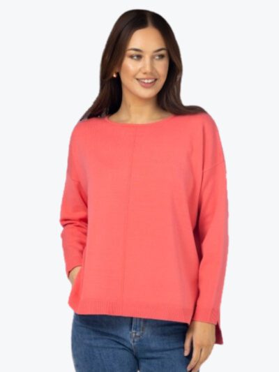 Stella + Gemma Halle Knit Top in Punch