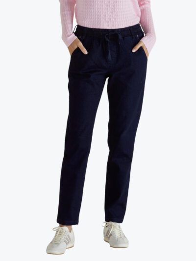 Betty Basics Harlow Denim Jogger in Indigo