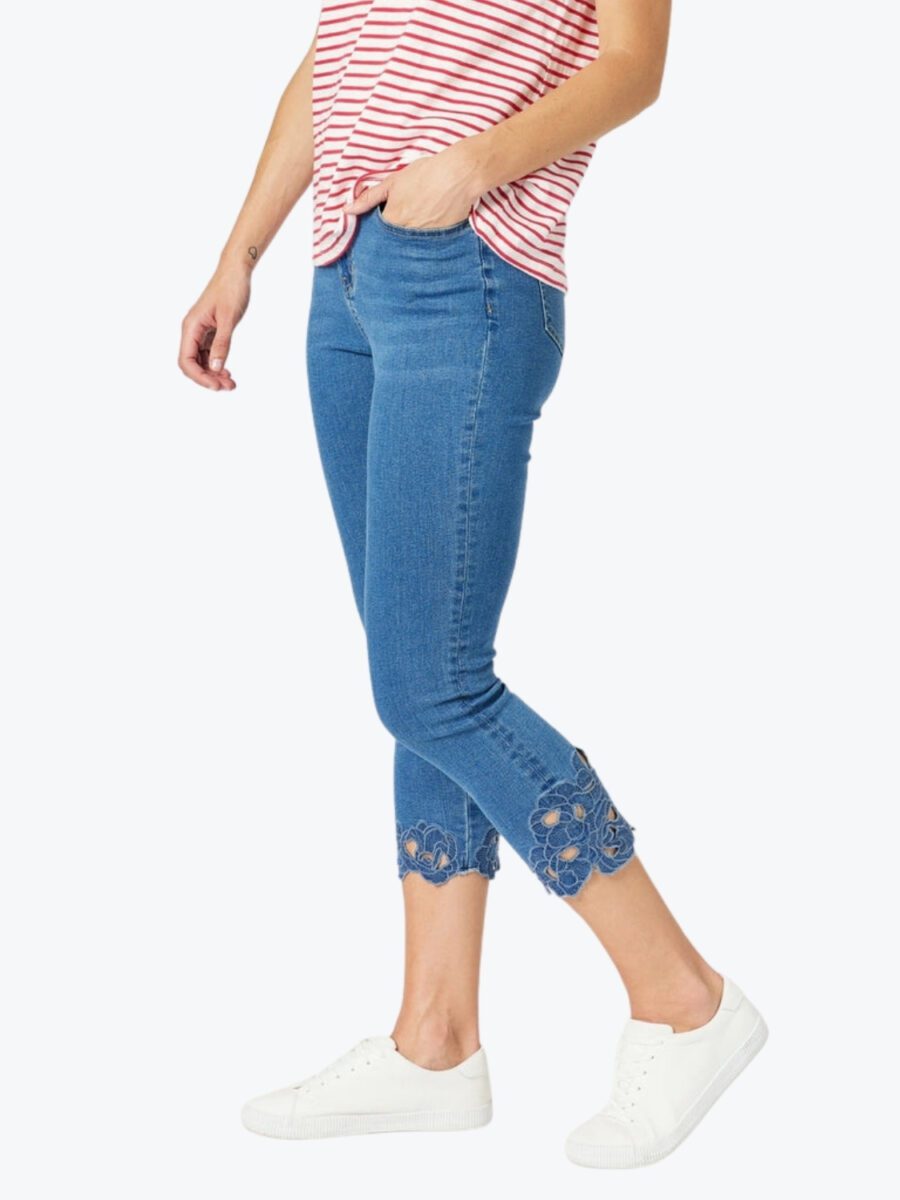 Gordon Smith Isla Embroidered Jean 48212 - Image 3