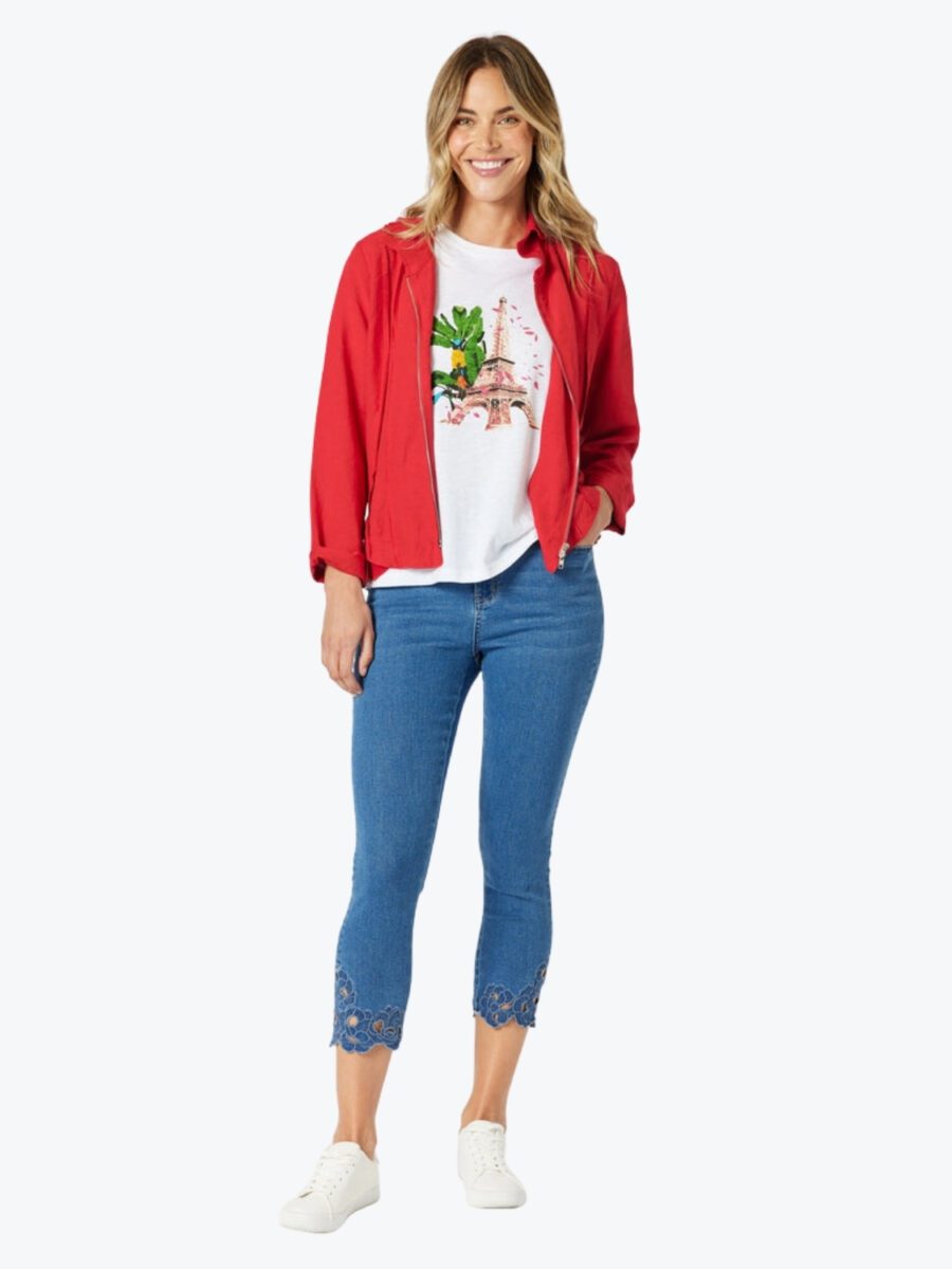Gordon Smith Isla Embroidered Jean 48212 - Image 5