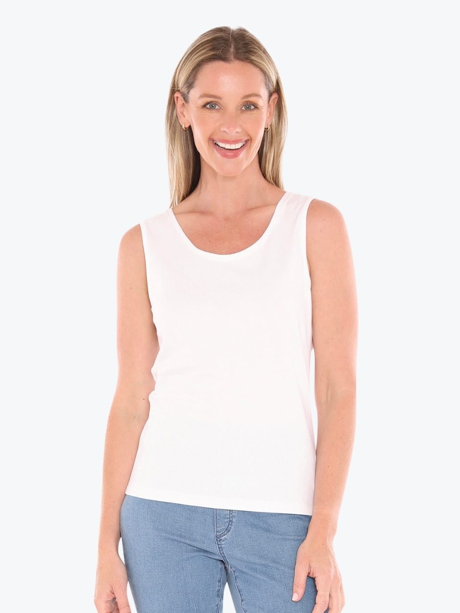 Jump Core Everyday Tank in White