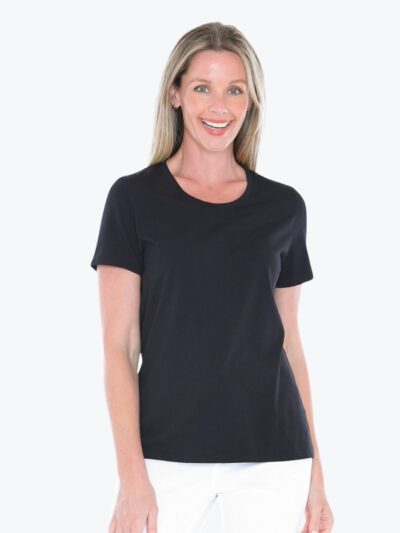 Jump Core Short Sleeve Tee in Black