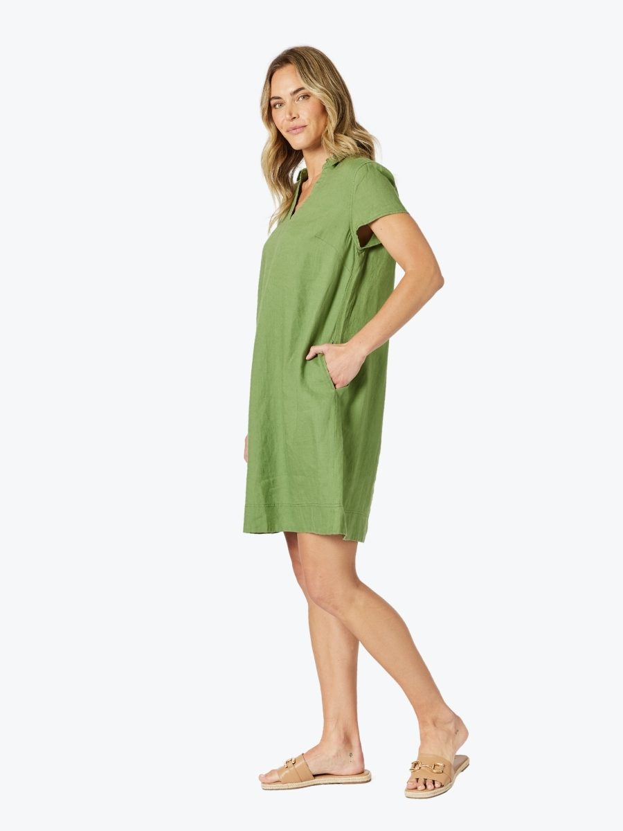 Gordon Smith Bravo Linen Dress 48529 - Image 4